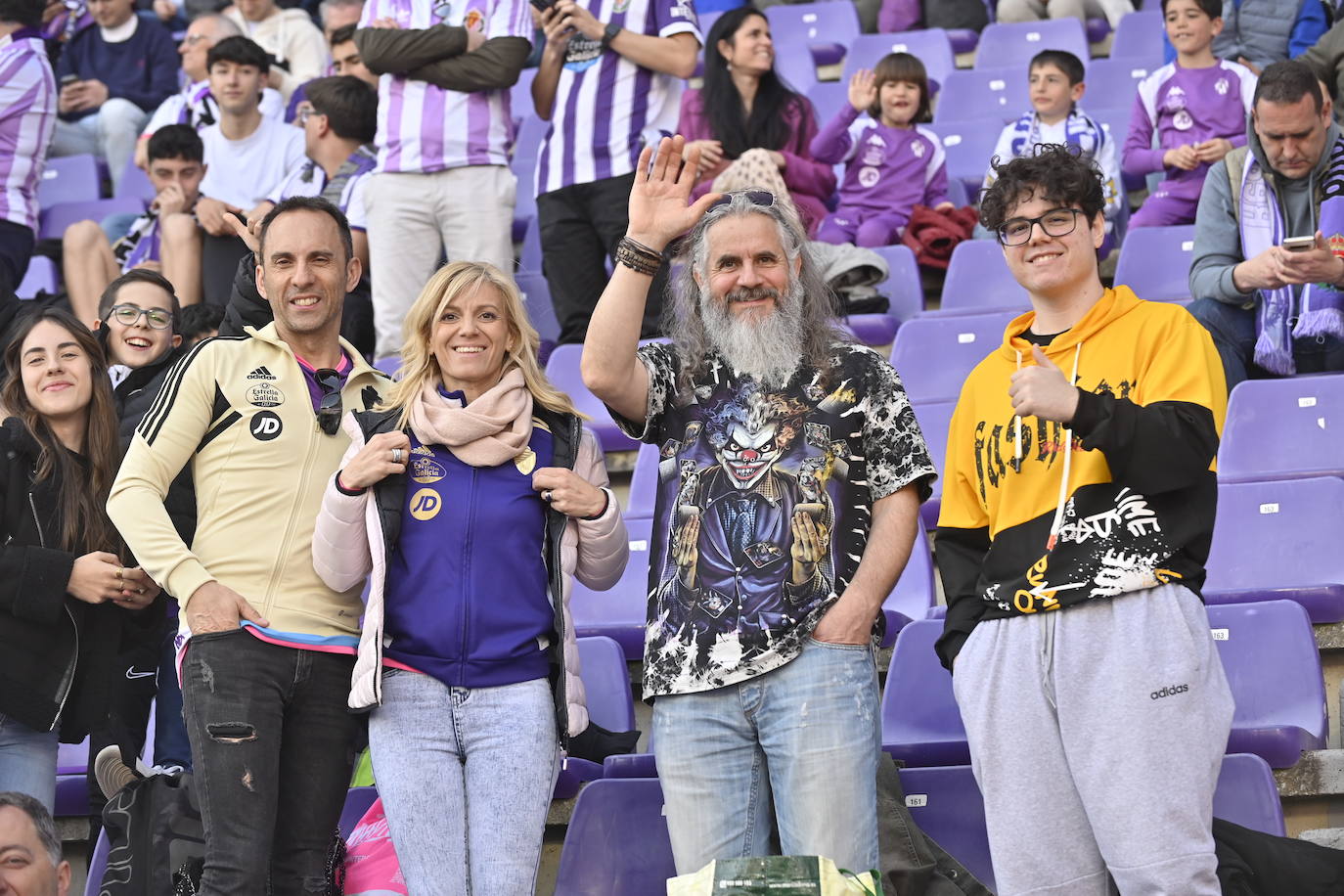 Real Valladolid-Eibar, búscate en la grada