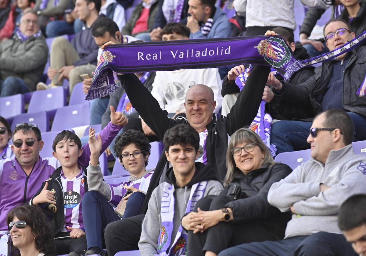 Real Valladolid-Eibar, búscate en la grada