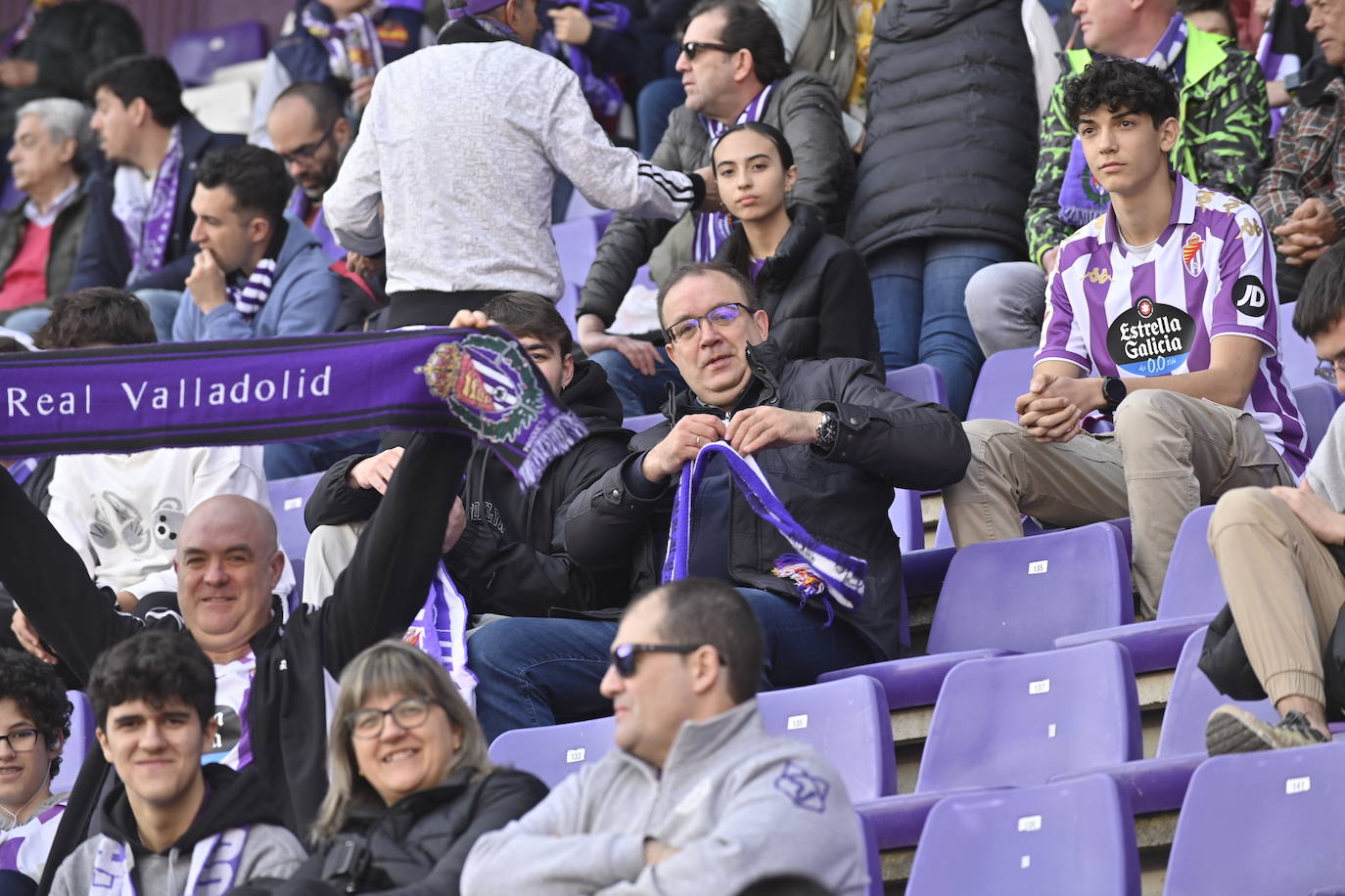 Real Valladolid-Eibar, búscate en la grada