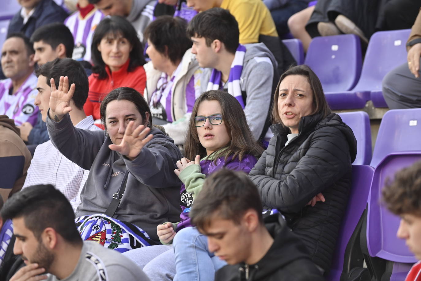 Real Valladolid-Eibar, búscate en la grada