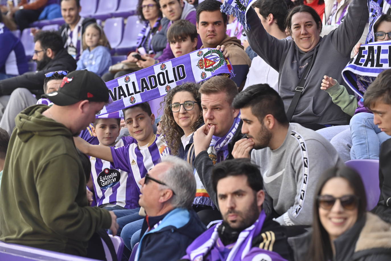 Real Valladolid-Eibar, búscate en la grada