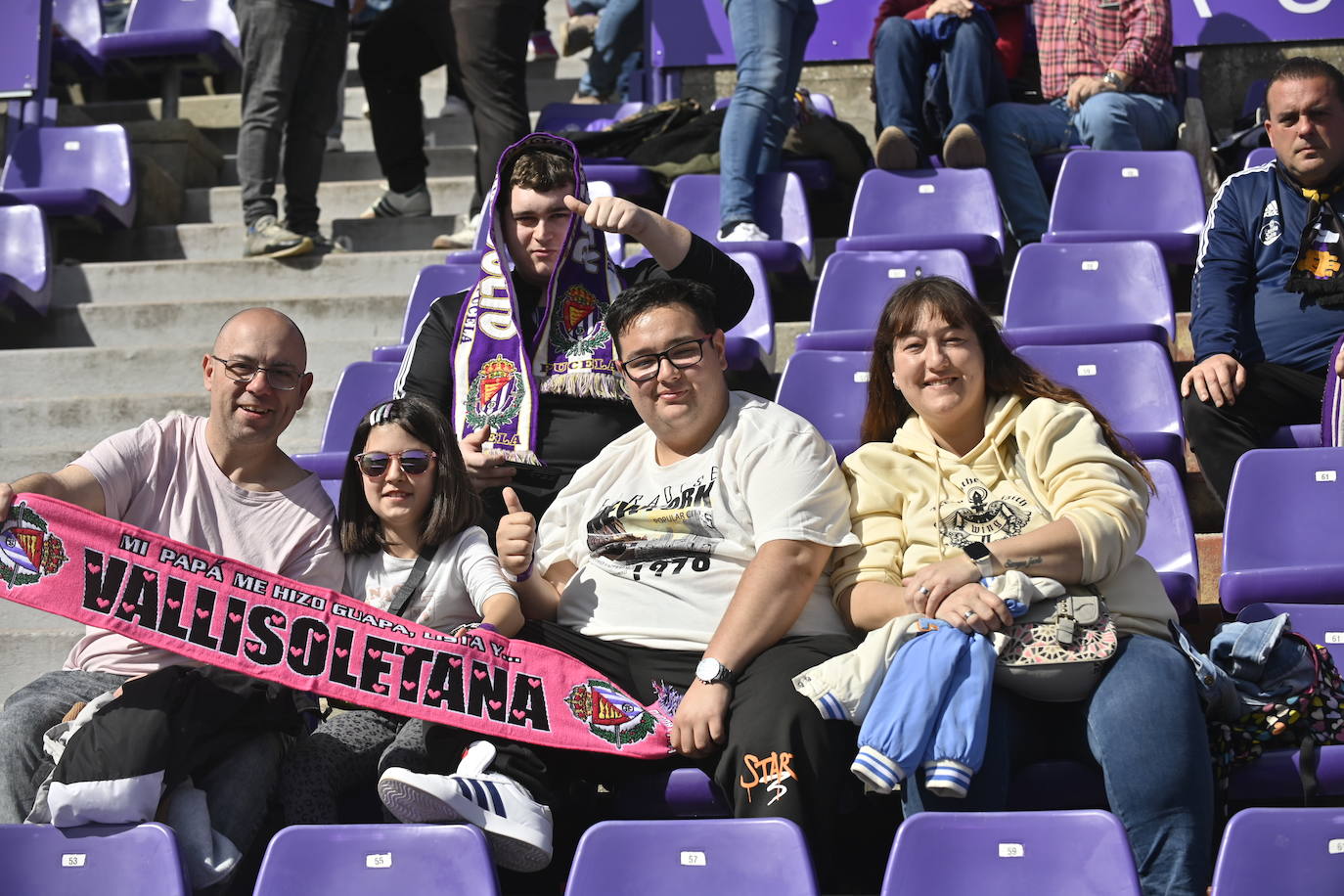 Real Valladolid-Eibar, búscate en la grada