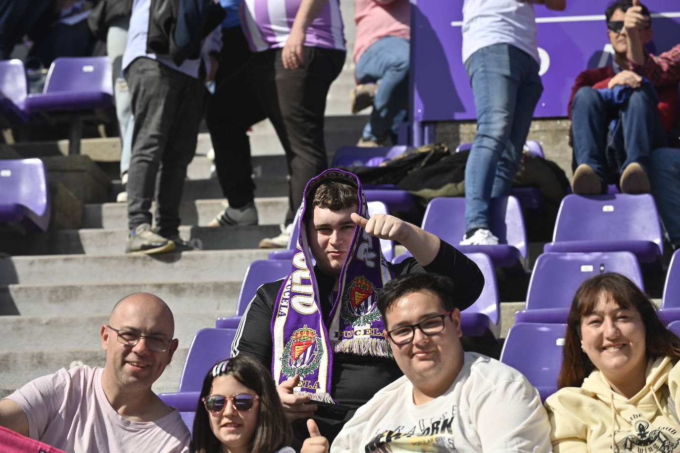 Real Valladolid-Eibar, búscate en la grada