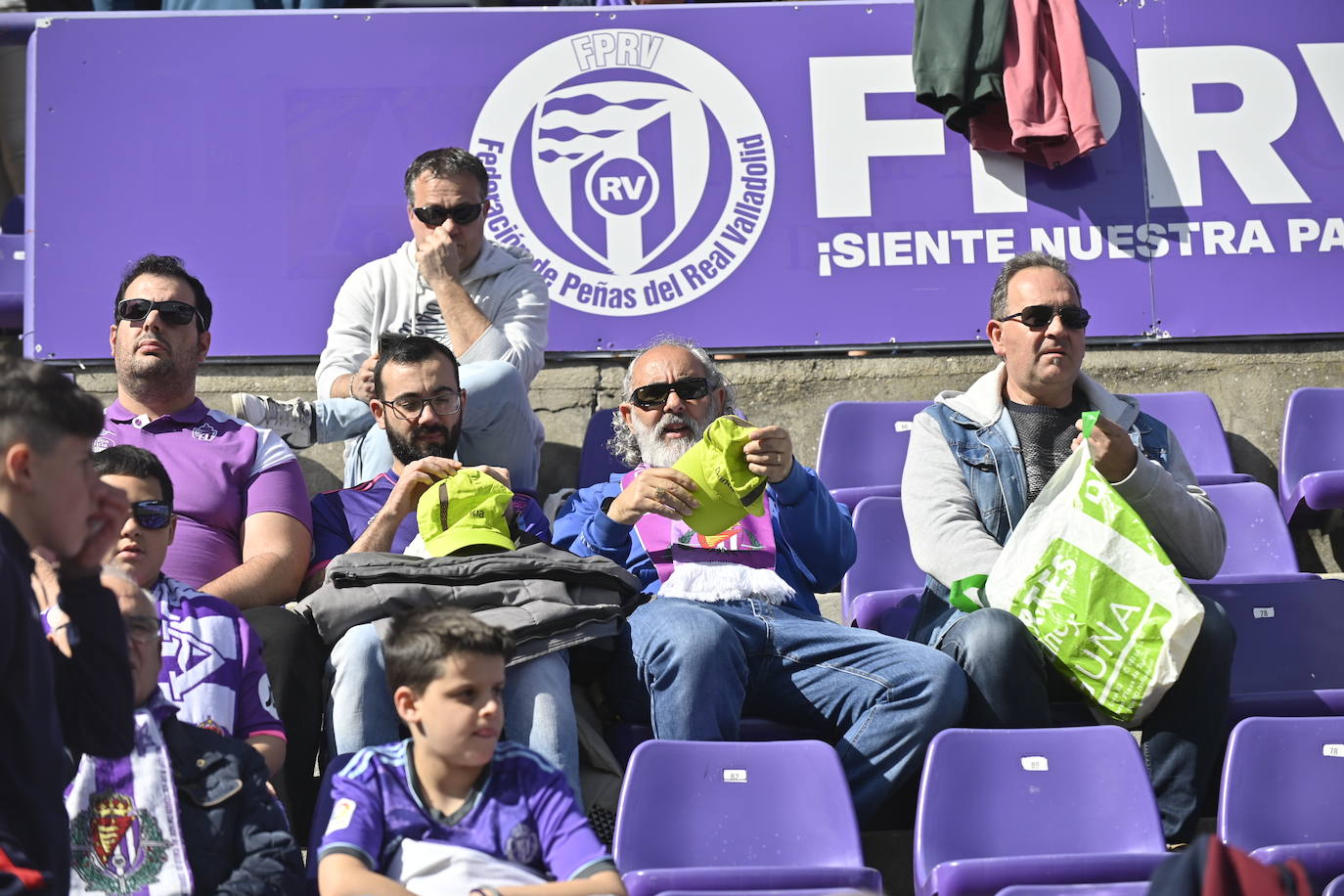 Real Valladolid-Eibar, búscate en la grada