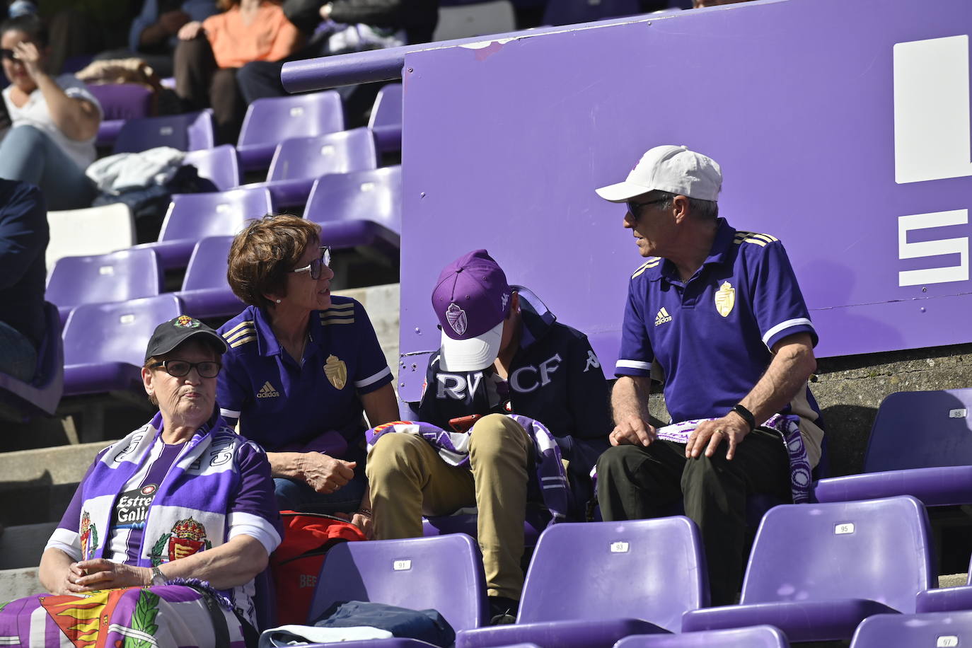 Real Valladolid-Eibar, búscate en la grada