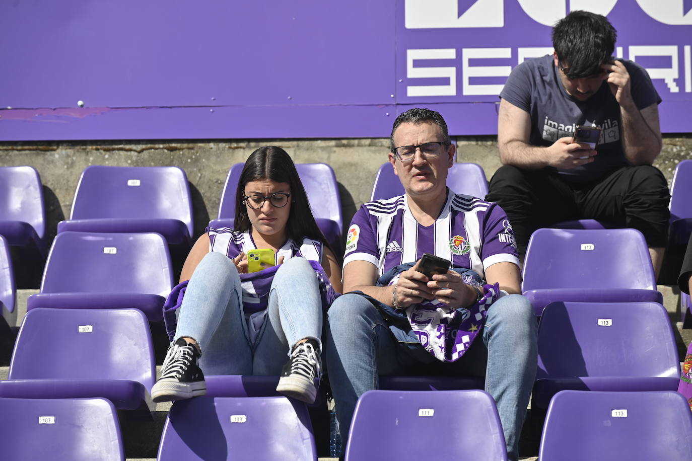 Real Valladolid-Eibar, búscate en la grada