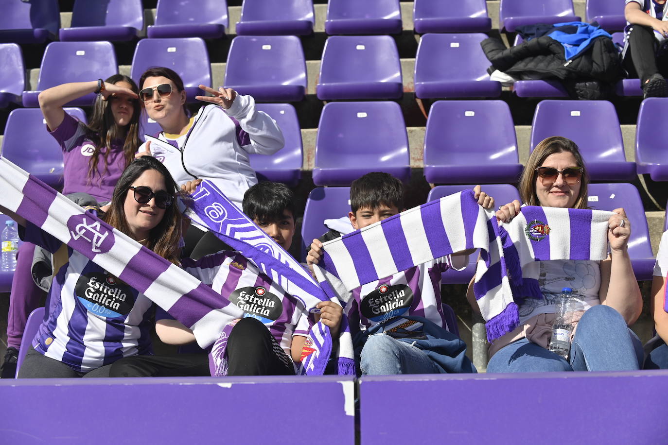 Real Valladolid-Eibar, búscate en la grada