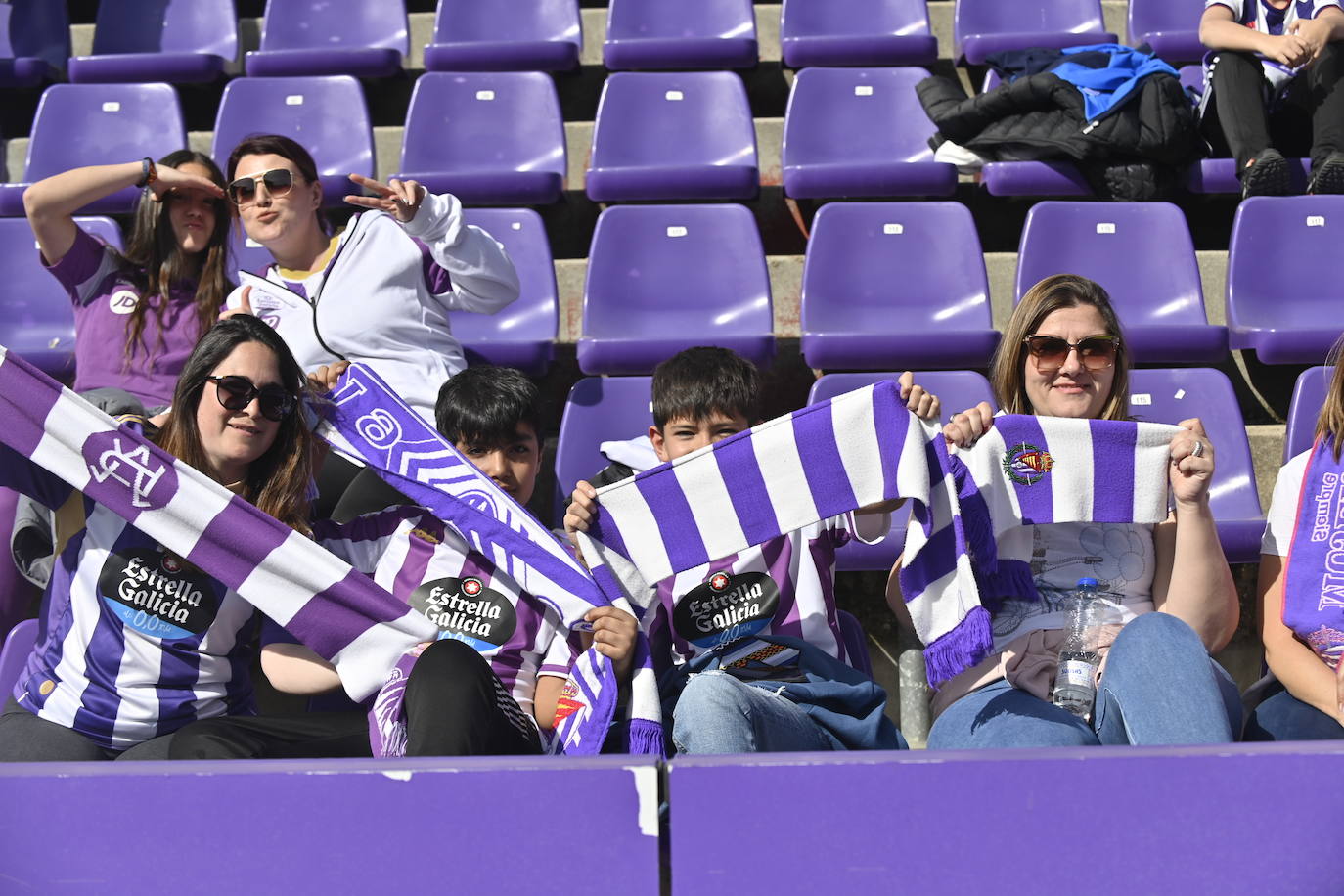 Real Valladolid-Eibar, búscate en la grada