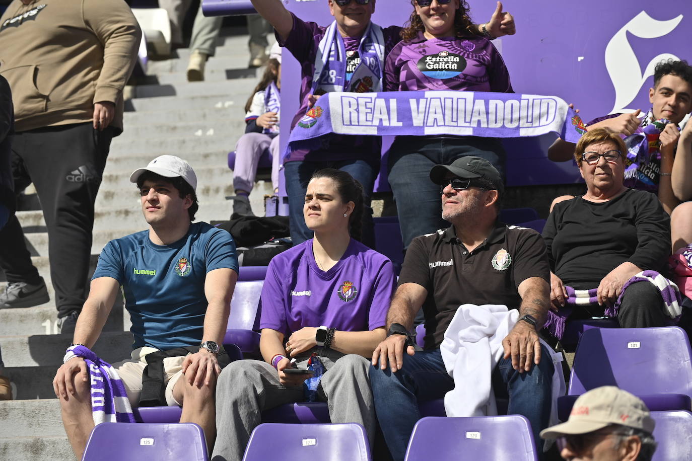 Real Valladolid-Eibar, búscate en la grada