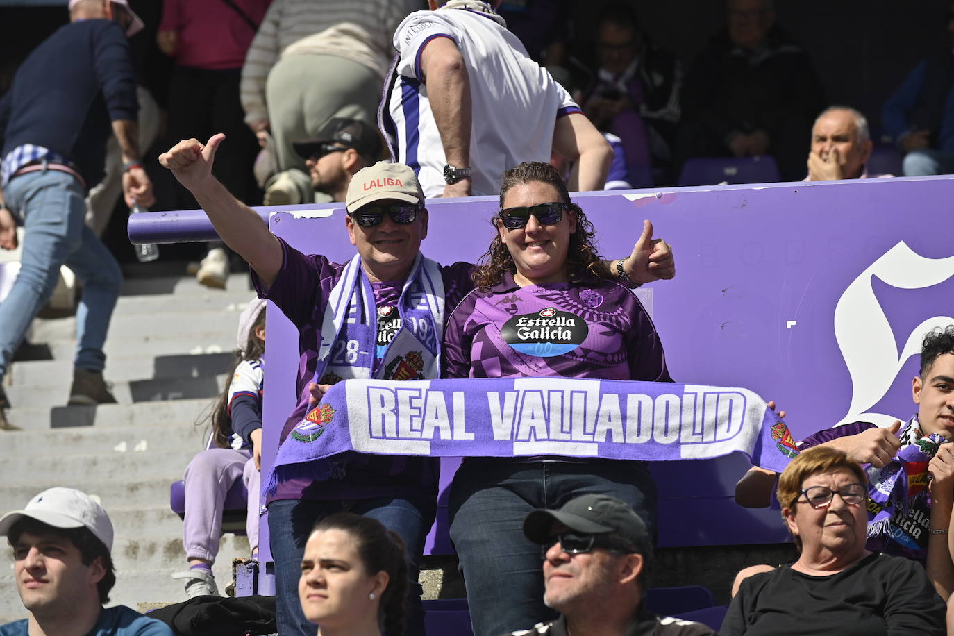 Real Valladolid-Eibar, búscate en la grada