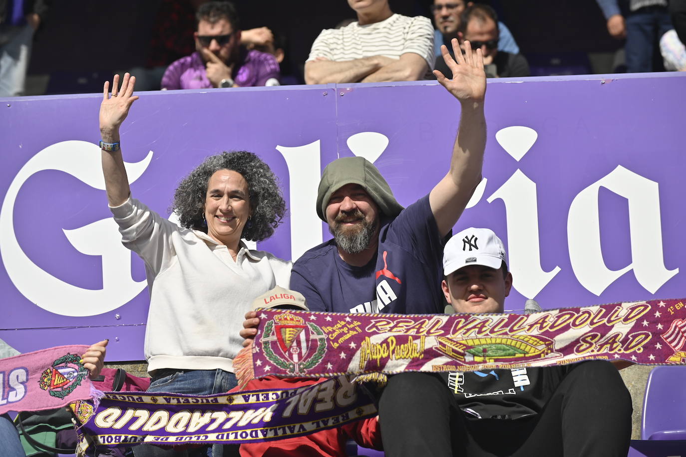 Real Valladolid-Eibar, búscate en la grada