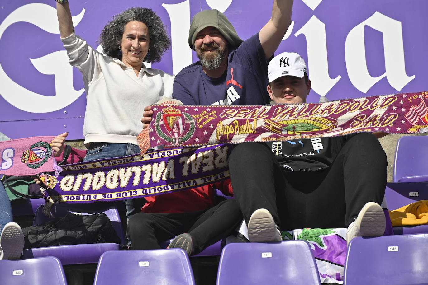 Real Valladolid-Eibar, búscate en la grada