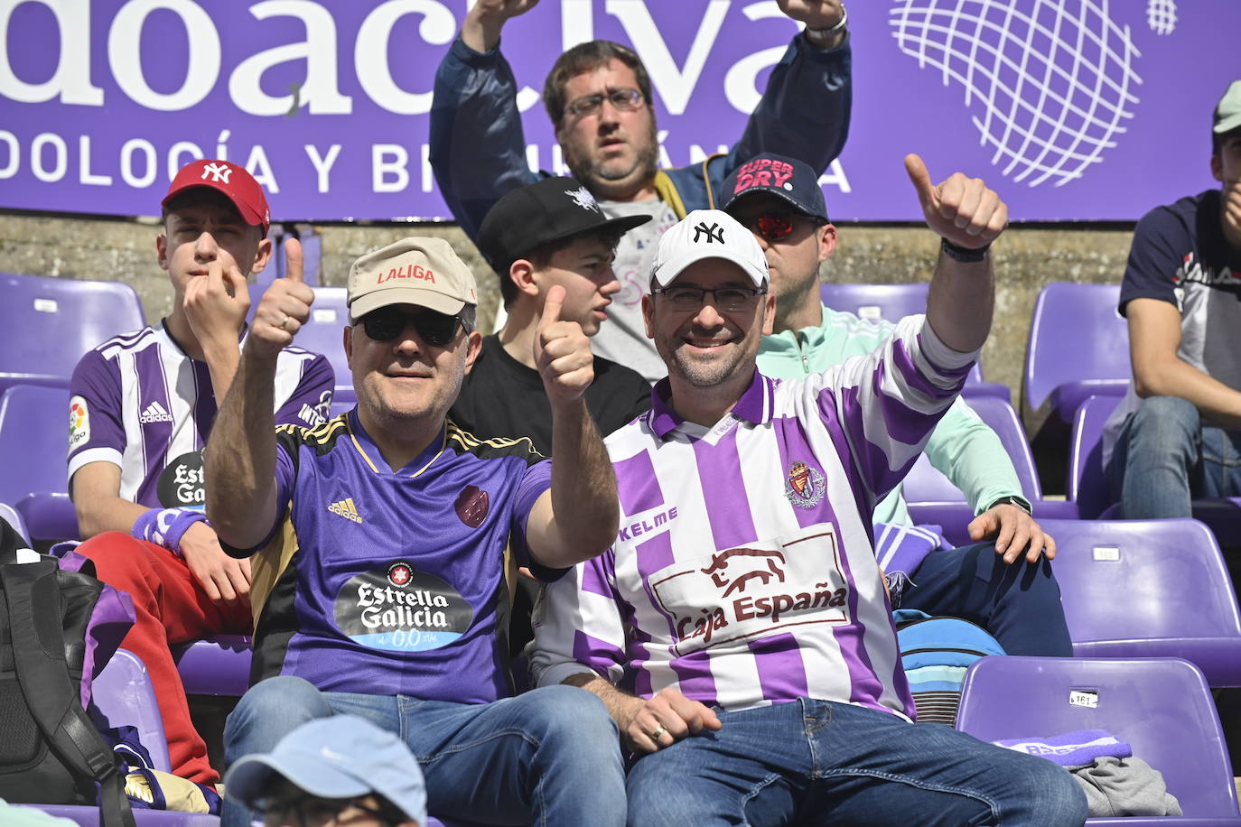 Real Valladolid-Eibar, búscate en la grada