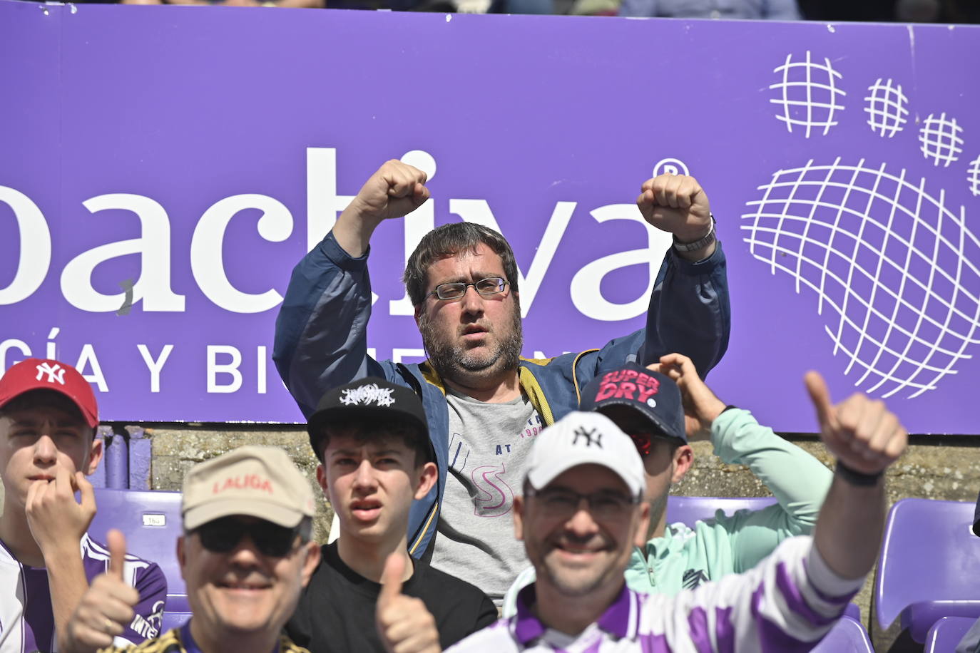 Real Valladolid-Eibar, búscate en la grada