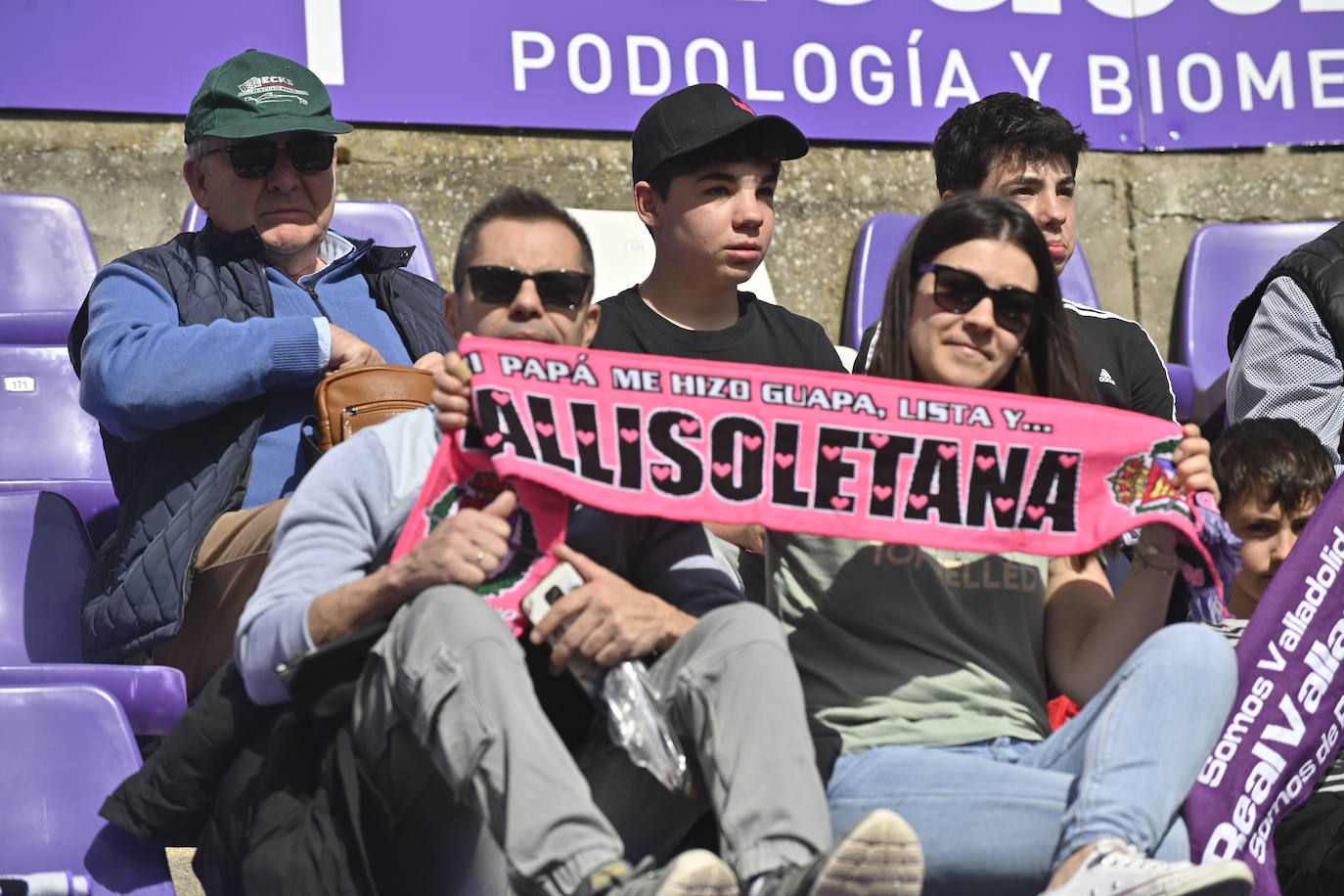 Real Valladolid-Eibar, búscate en la grada