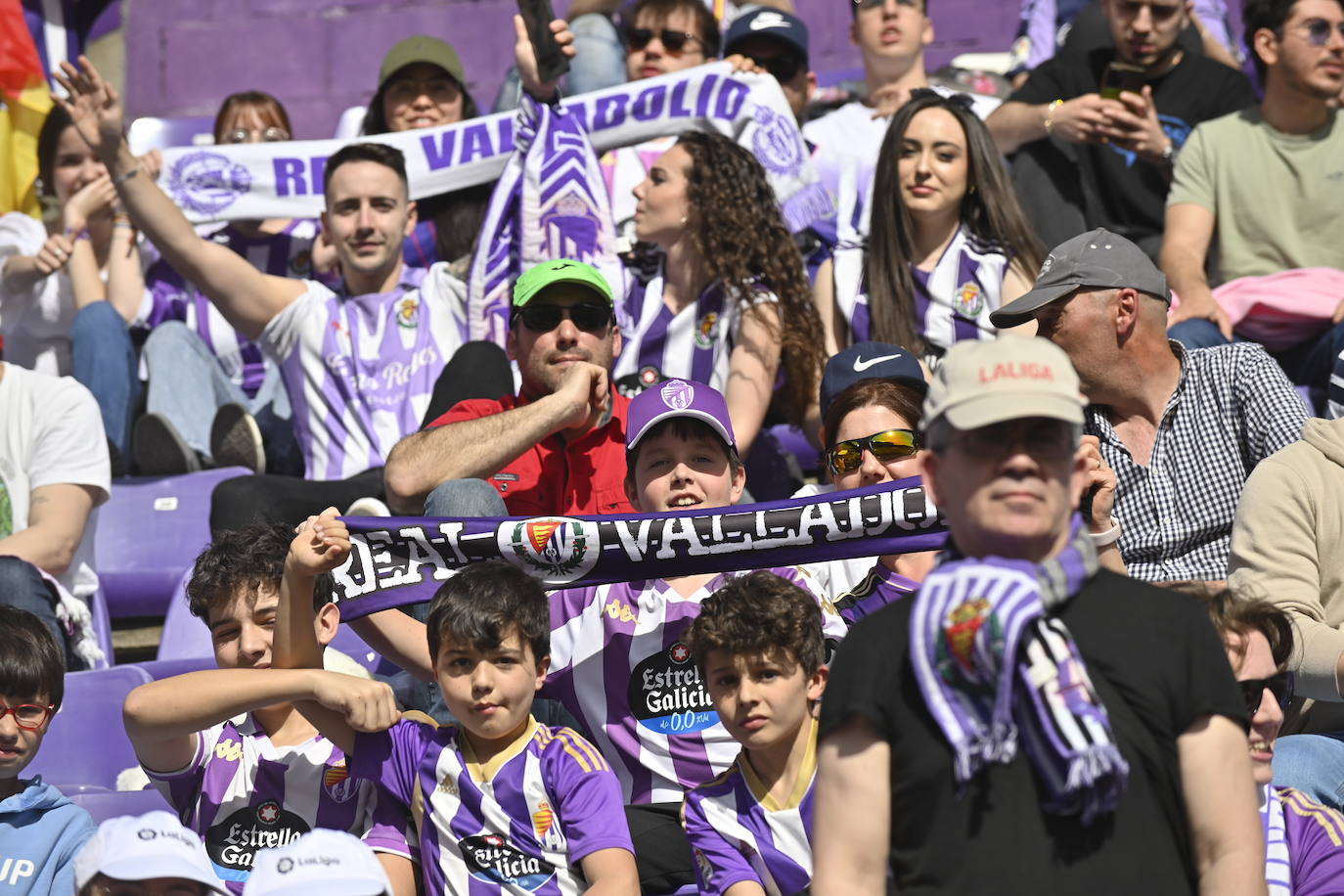 Real Valladolid-Eibar, búscate en la grada