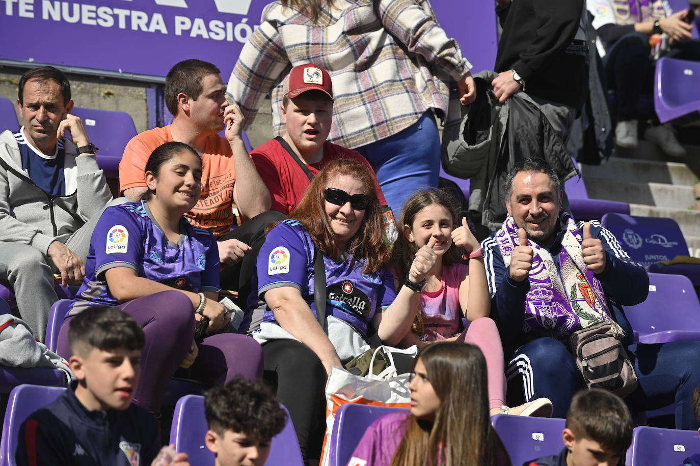 Real Valladolid-Eibar, búscate en la grada