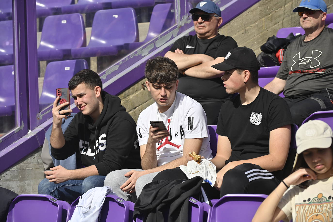 Real Valladolid-Eibar, búscate en la grada