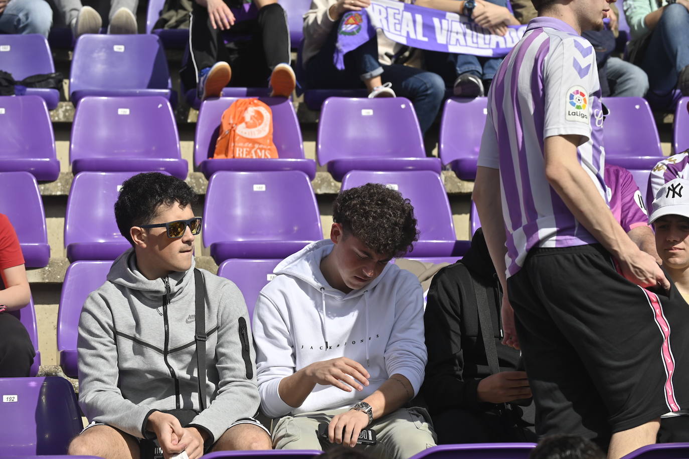 Real Valladolid-Eibar, búscate en la grada