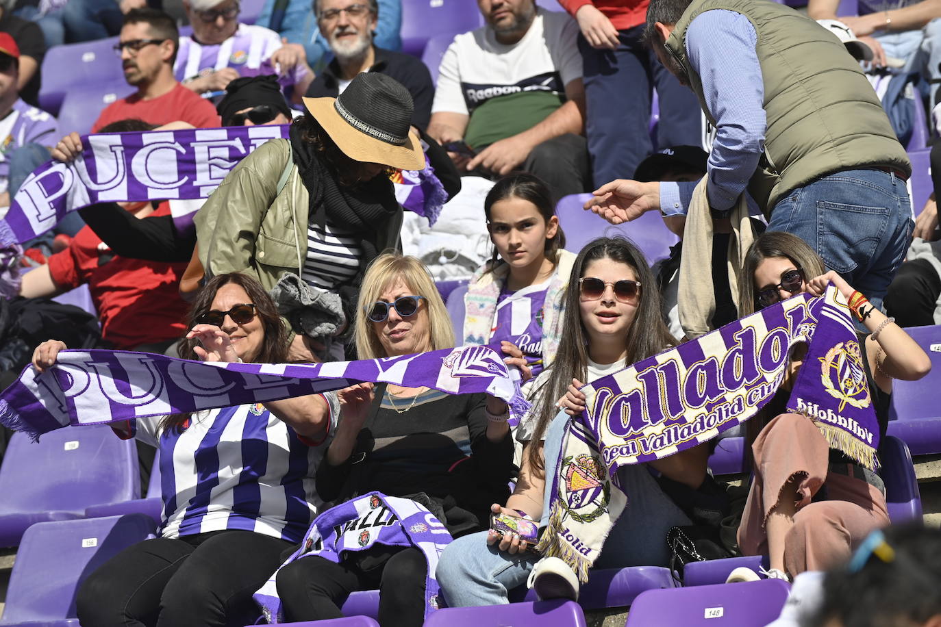 Real Valladolid-Eibar, búscate en la grada