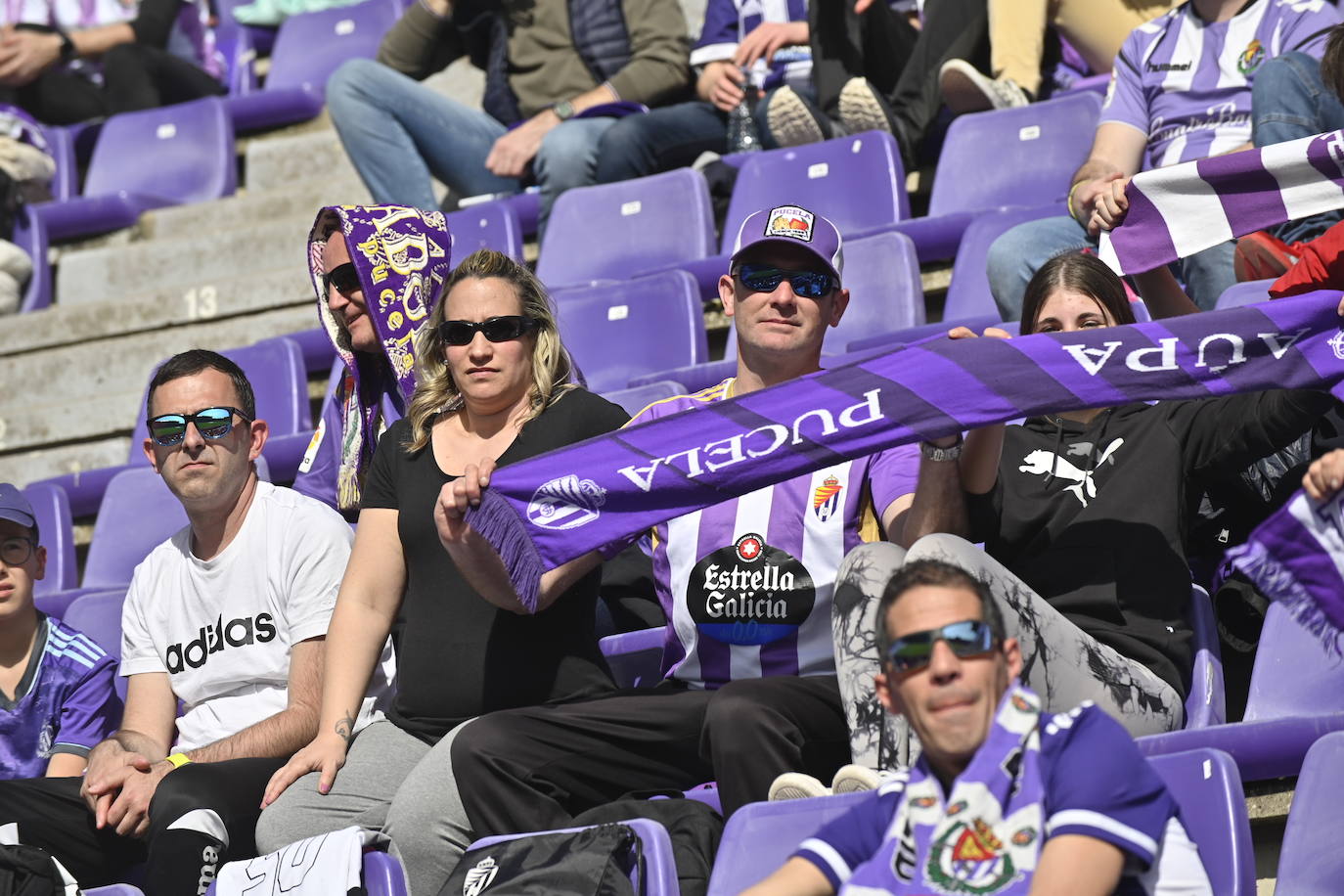 Real Valladolid-Eibar, búscate en la grada