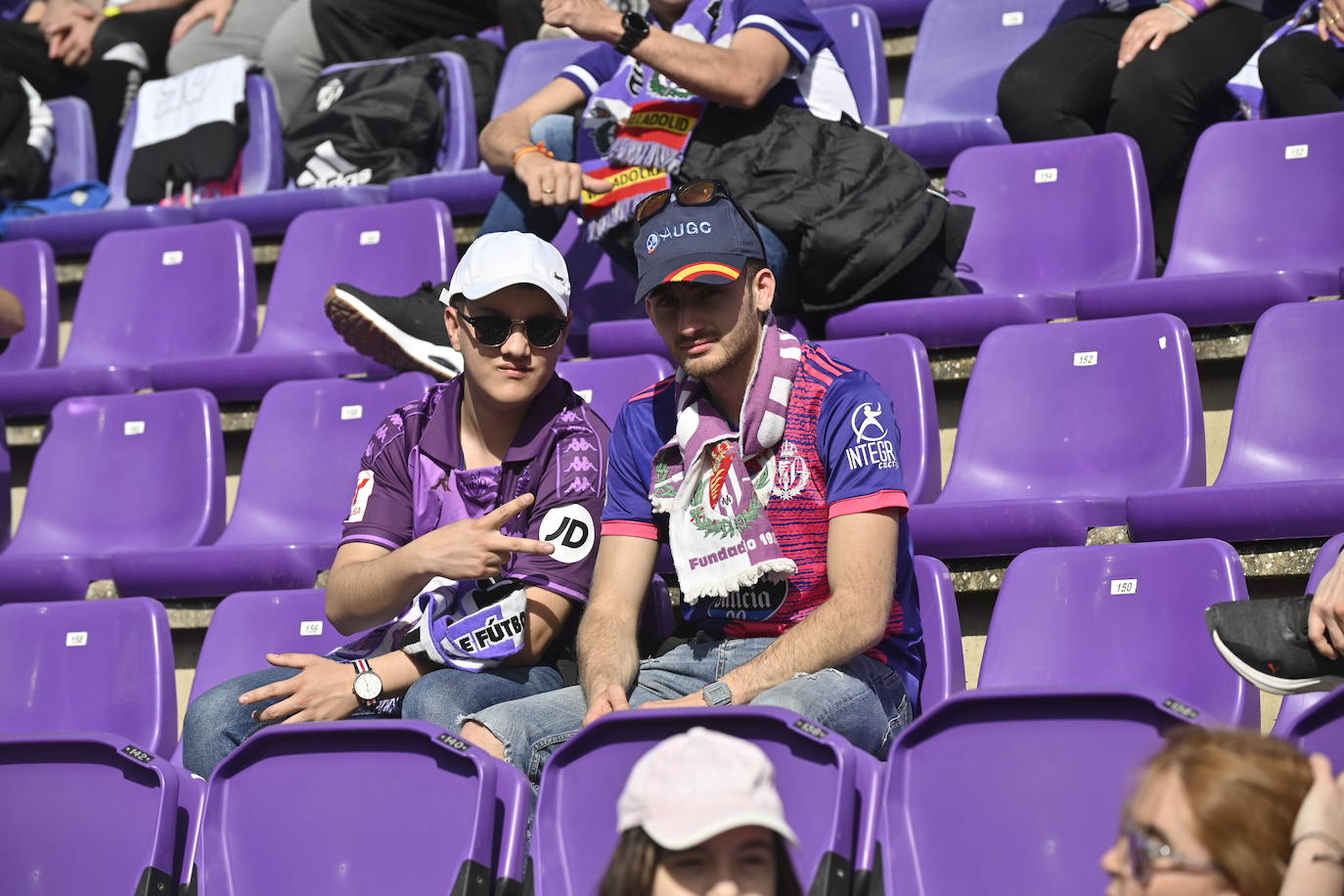 Real Valladolid-Eibar, búscate en la grada