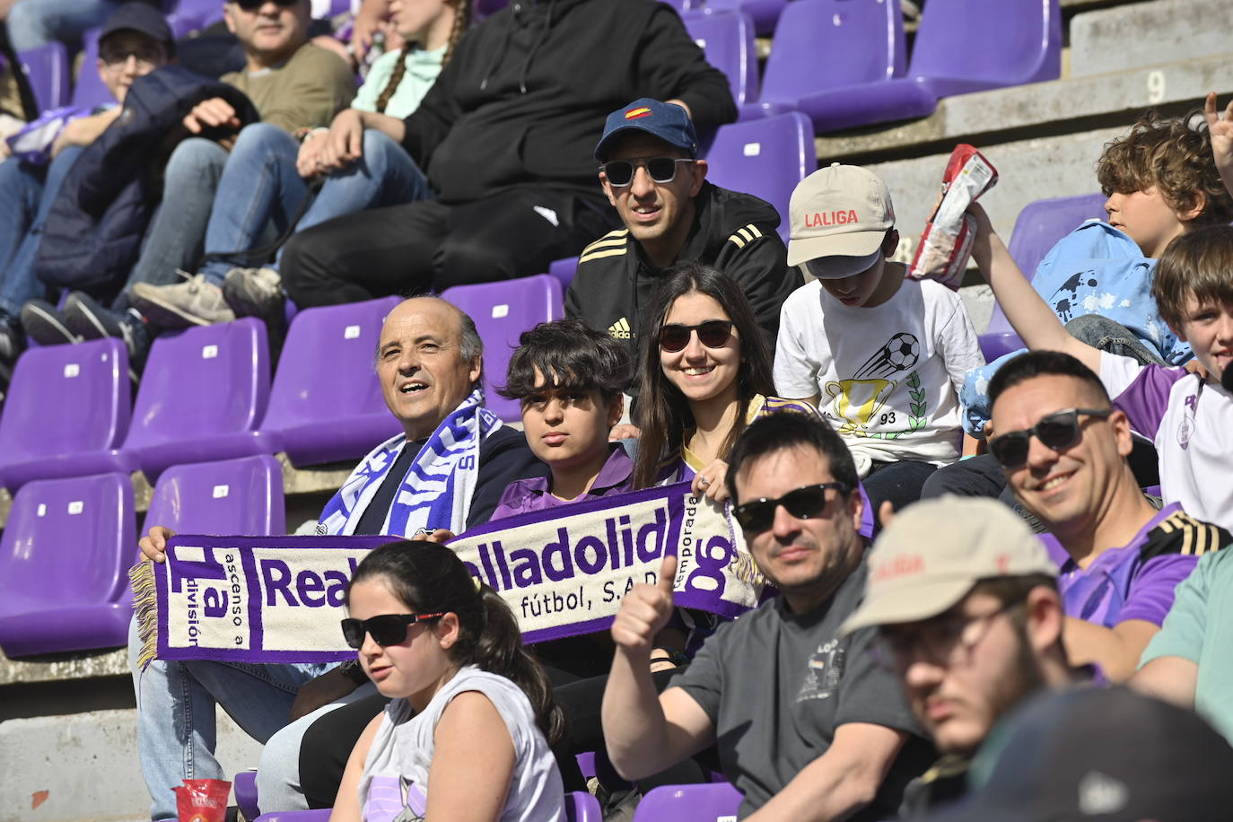 Real Valladolid-Eibar, búscate en la grada