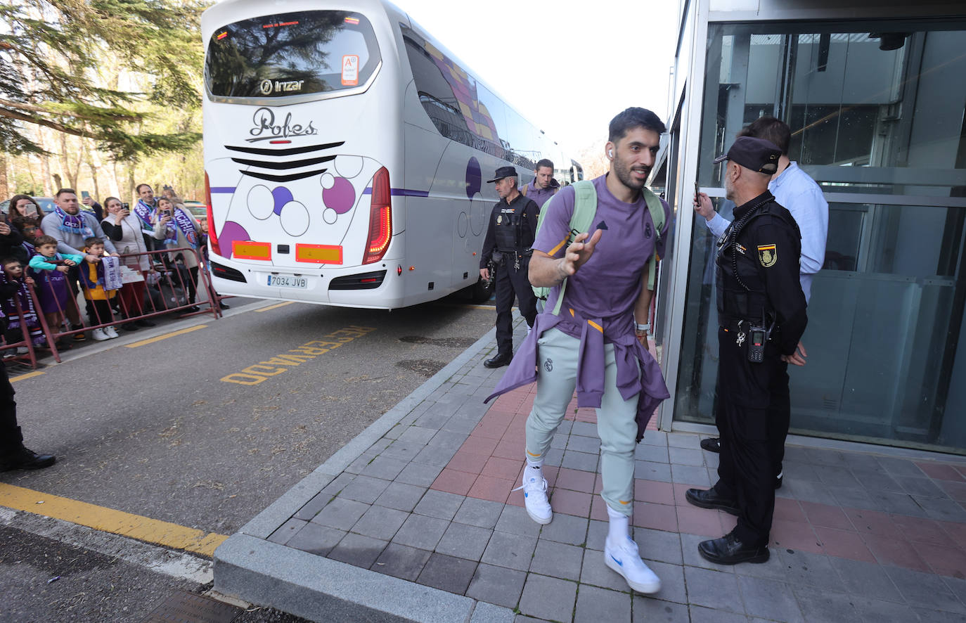 El Real Madrid llega al Pabellón de Palencia