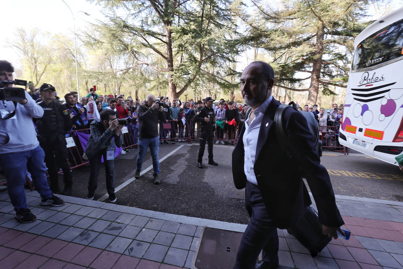 El Real Madrid llega al Pabellón de Palencia