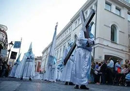 Imagen de archivo de la procesión del Santísimo Rosario del Dolor en Valladolid.