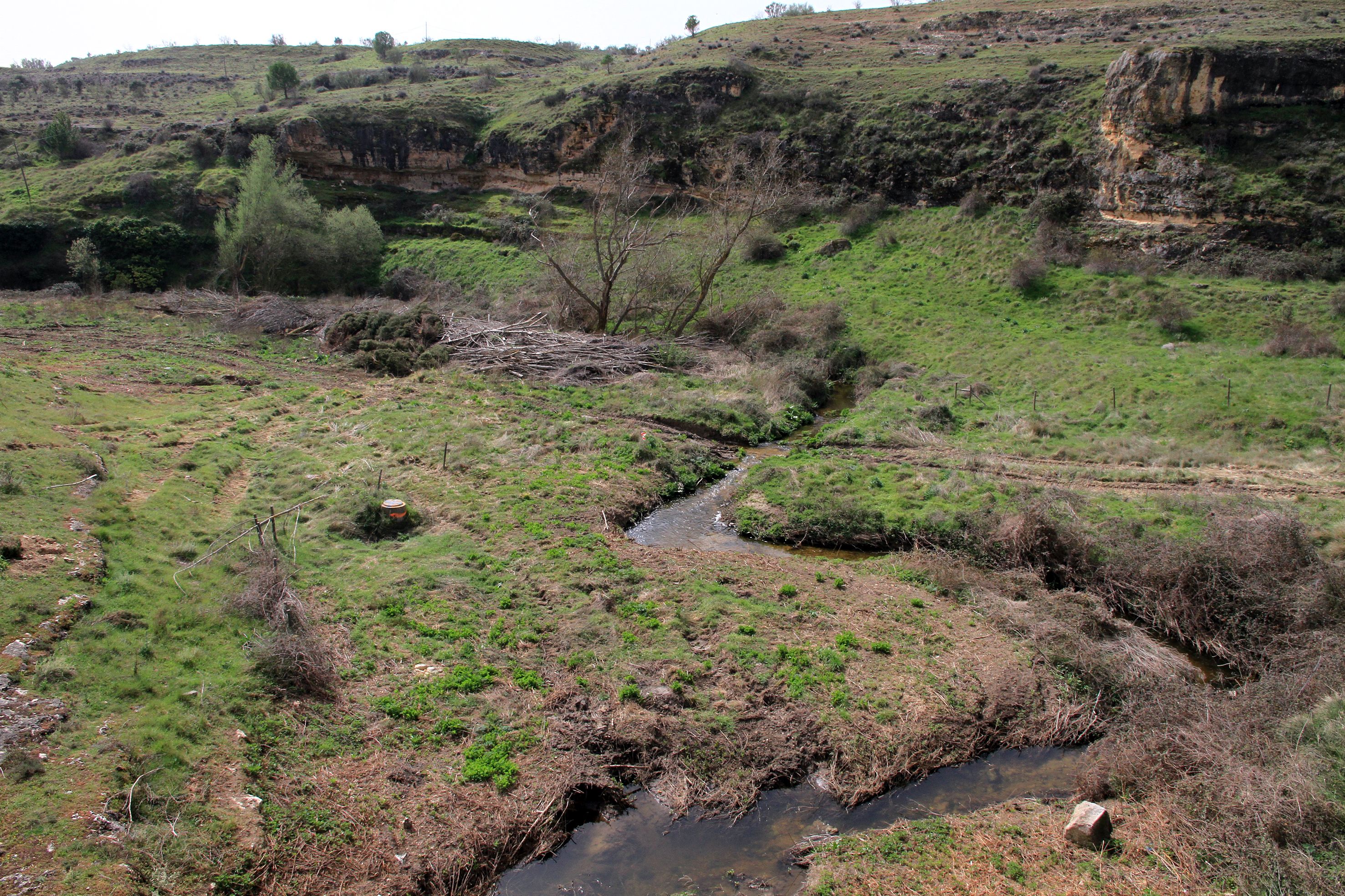 Así está el entorno del arroyo Tejadilla de Segovia
