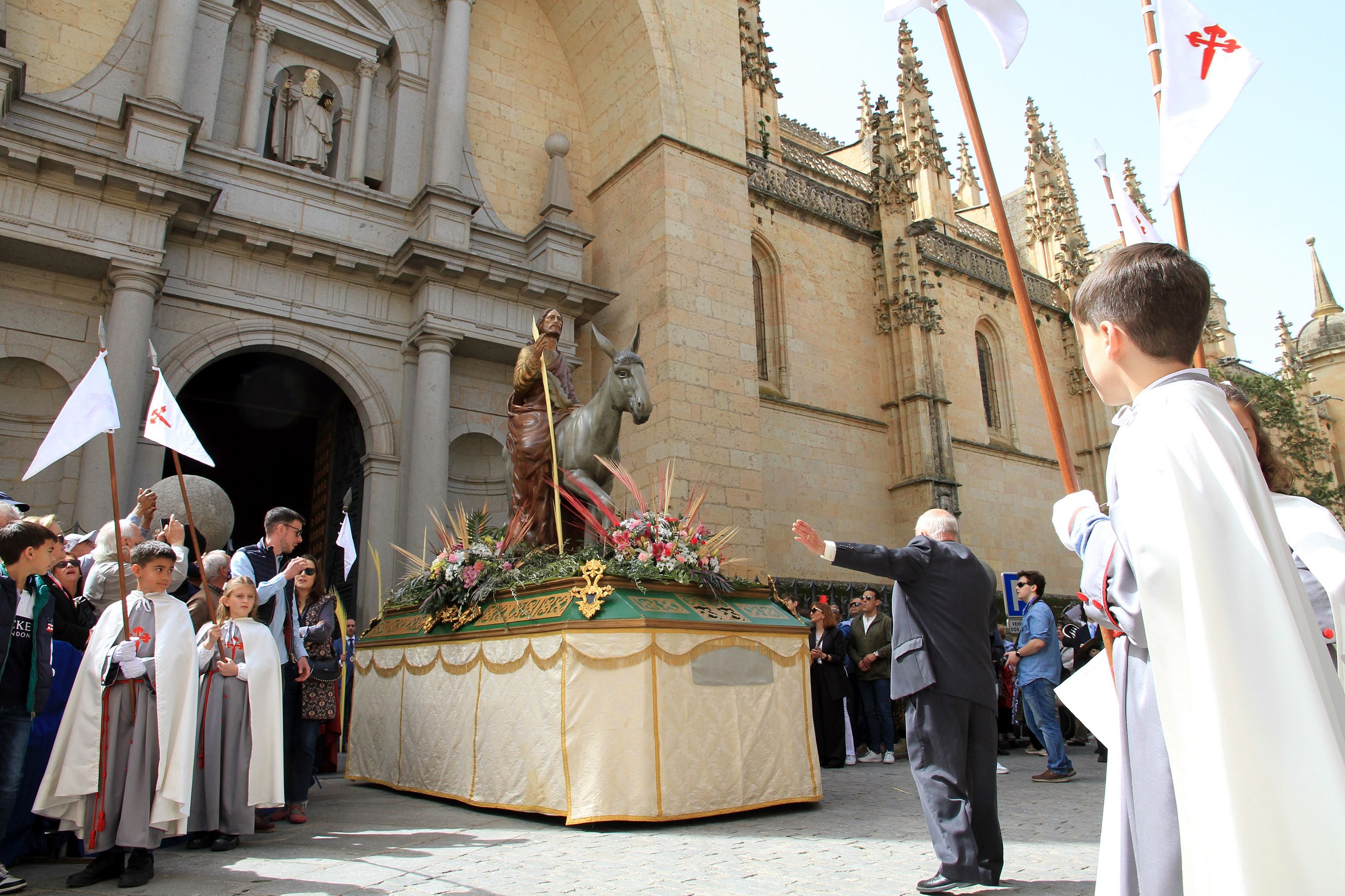 El Domingo de Ramos de Segovia, en imágenes