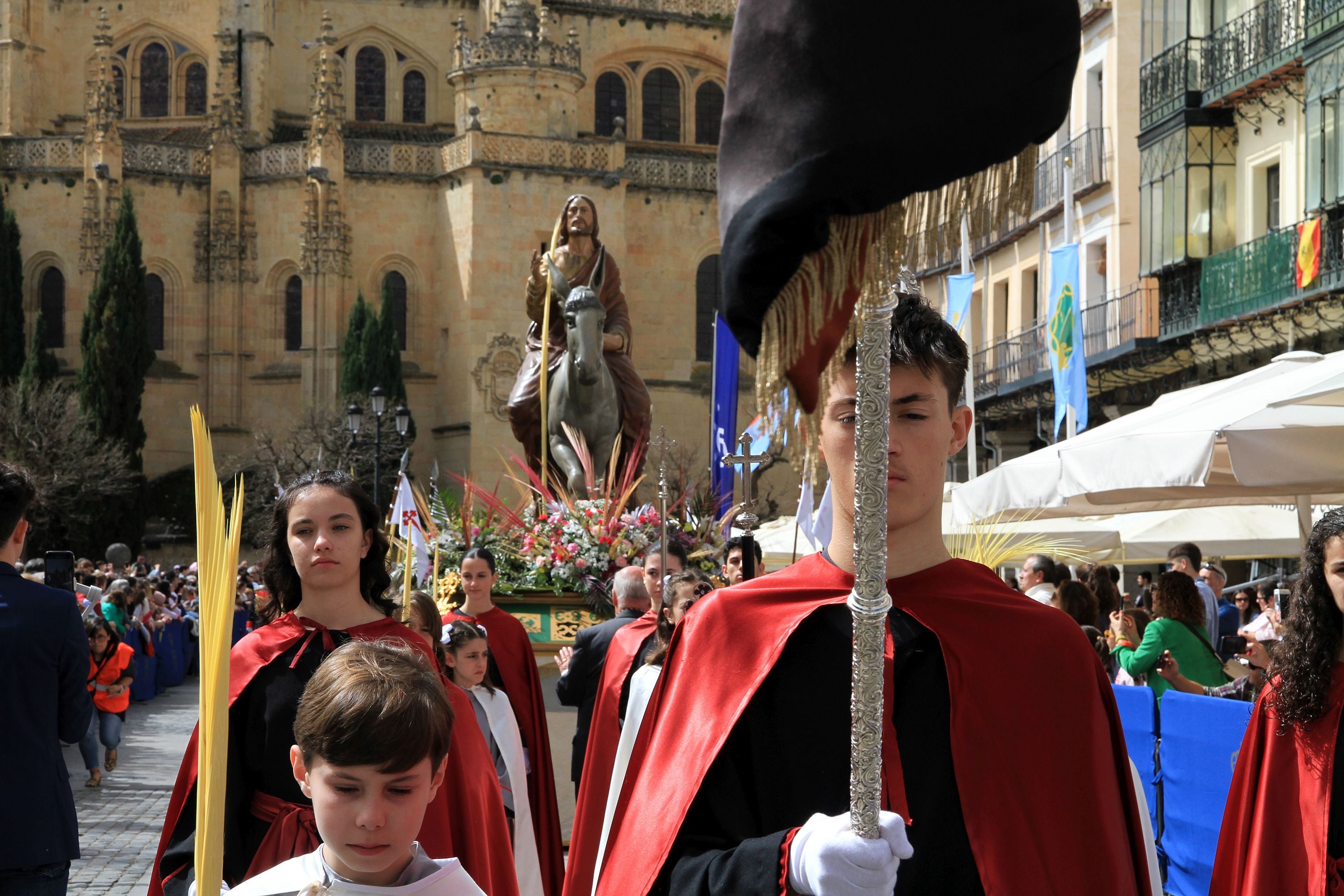 El Domingo de Ramos de Segovia, en imágenes