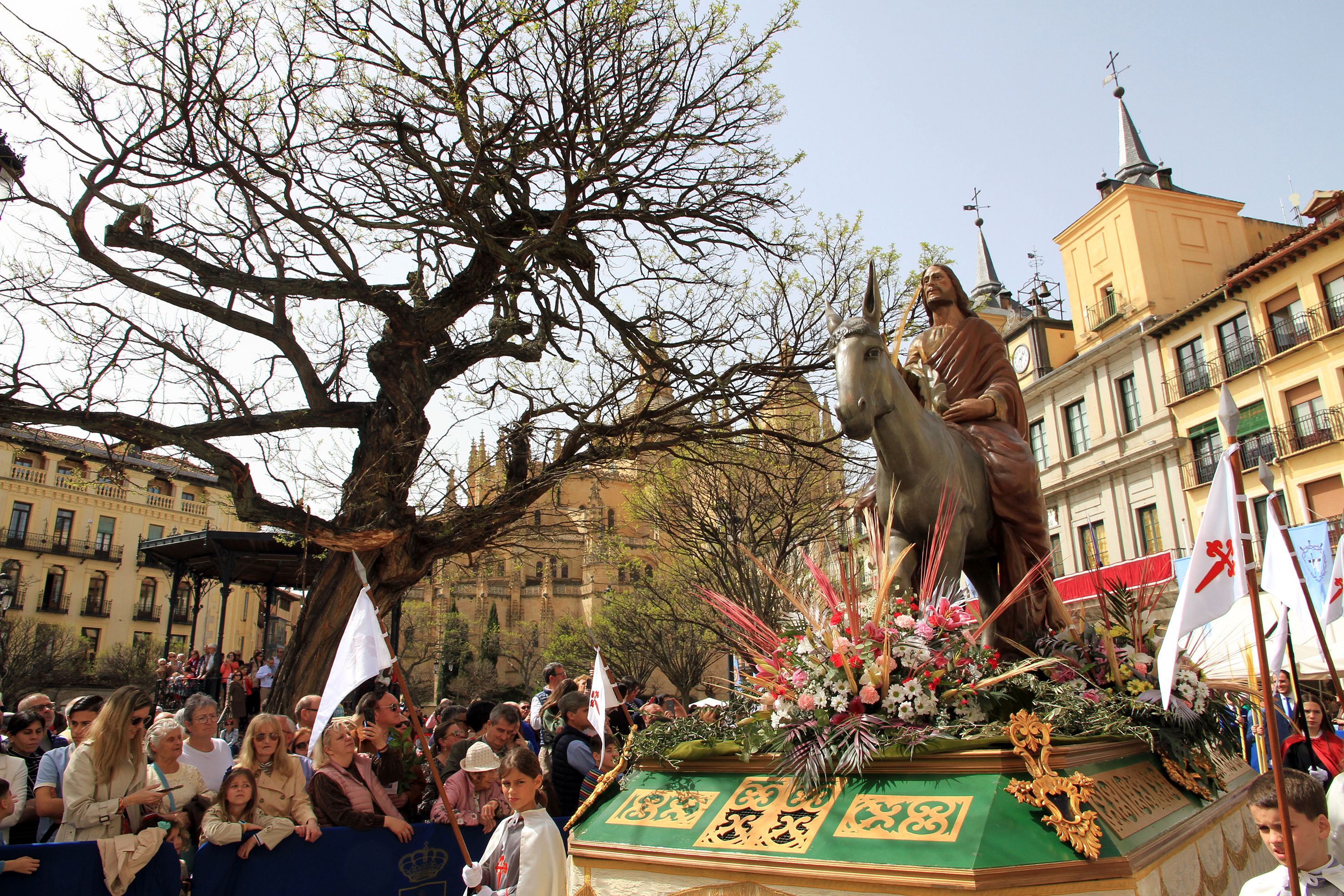 El Domingo de Ramos de Segovia, en imágenes