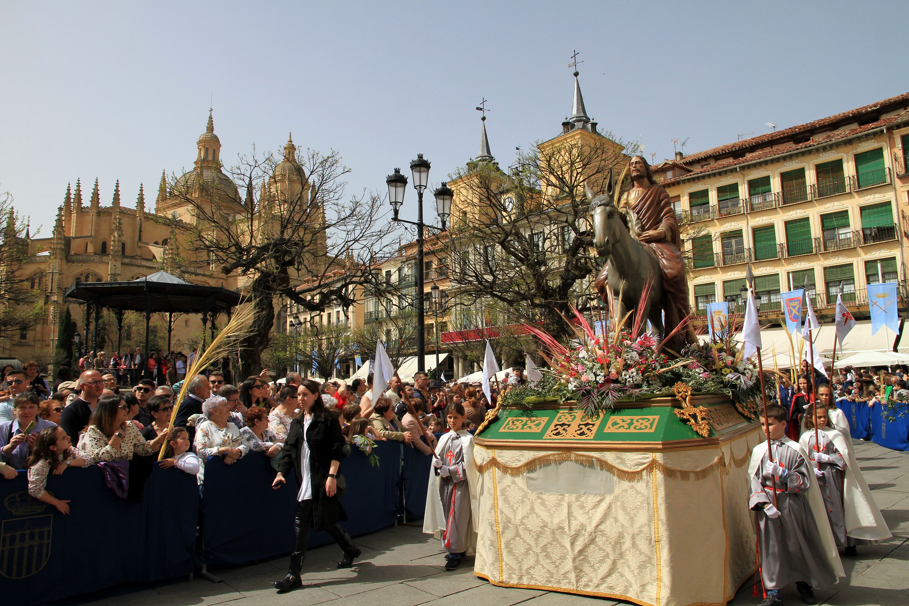 El Domingo de Ramos de Segovia, en imágenes