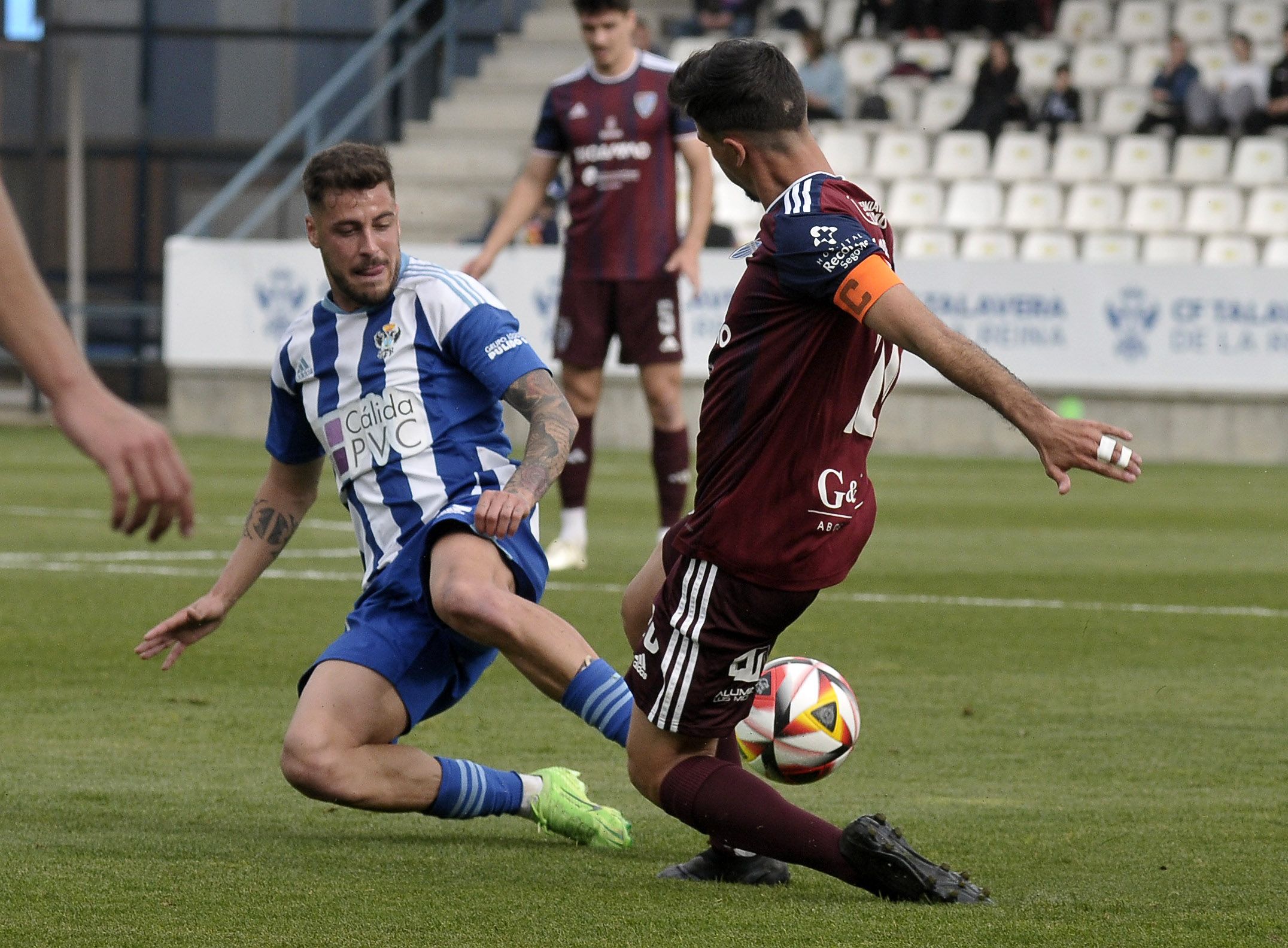 Las mejores imágenes del partido entre el Talavera y la Segoviana