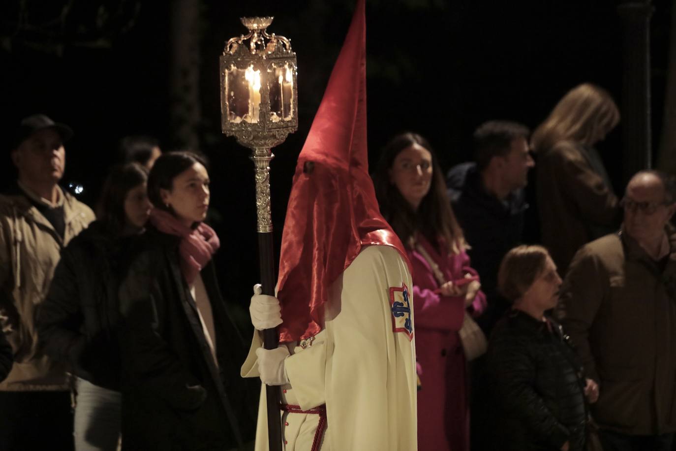 Procesión del Santísimo Cristo de los Trabajos en la Semana Santa de Valladolid 2024