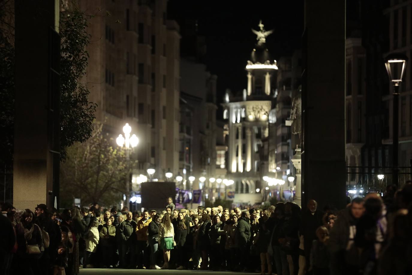 Procesión del Santísimo Cristo de los Trabajos en la Semana Santa de Valladolid 2024