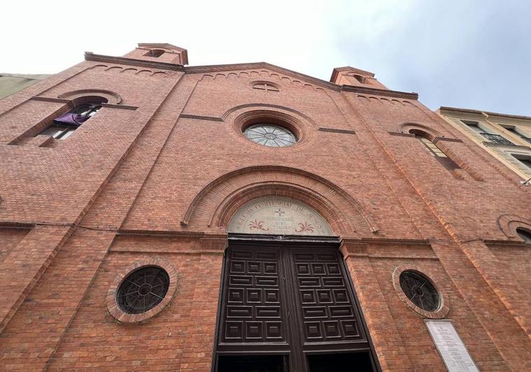 Fachada de la iglesia de Nuestro Padre Jesús Nazareno de Valladolid.