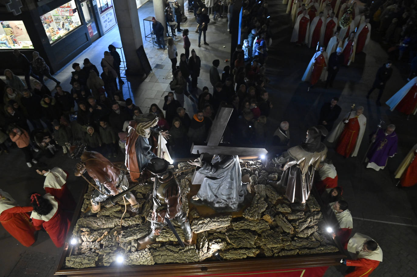 Las imágenes de la procesión del Santísimo Rosario del Dolor