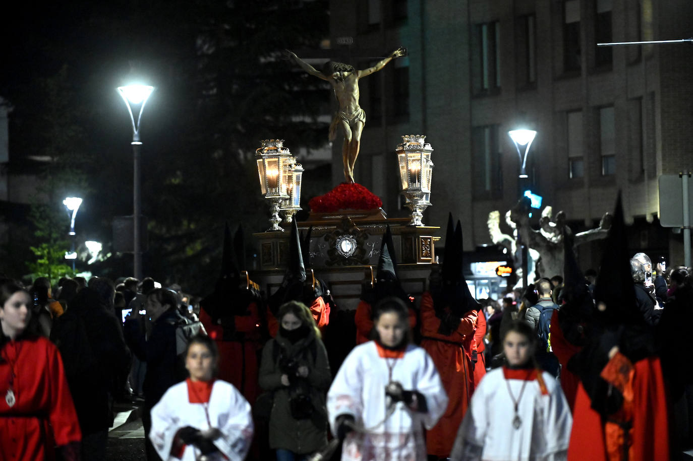 Las imágenes de la procesión de la Buena Muerte de Valladolid