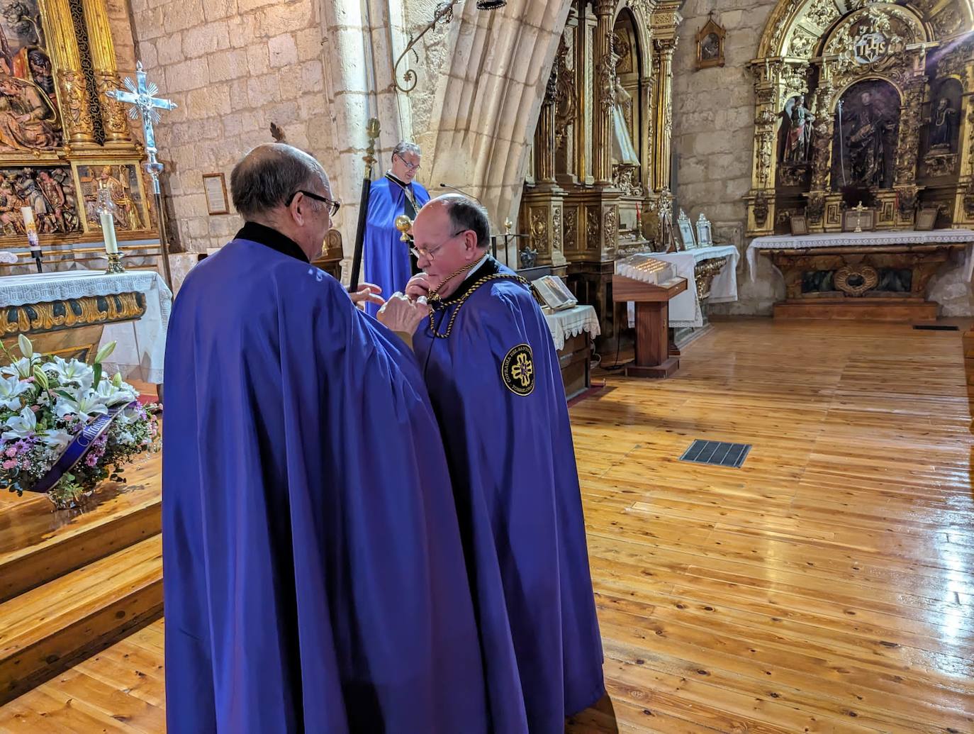 Las imágenes de la procesión del Rosario de Dolor en Torrelobatón