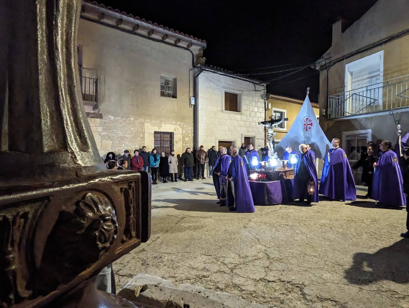 Las imágenes de la procesión del Rosario de Dolor en Torrelobatón