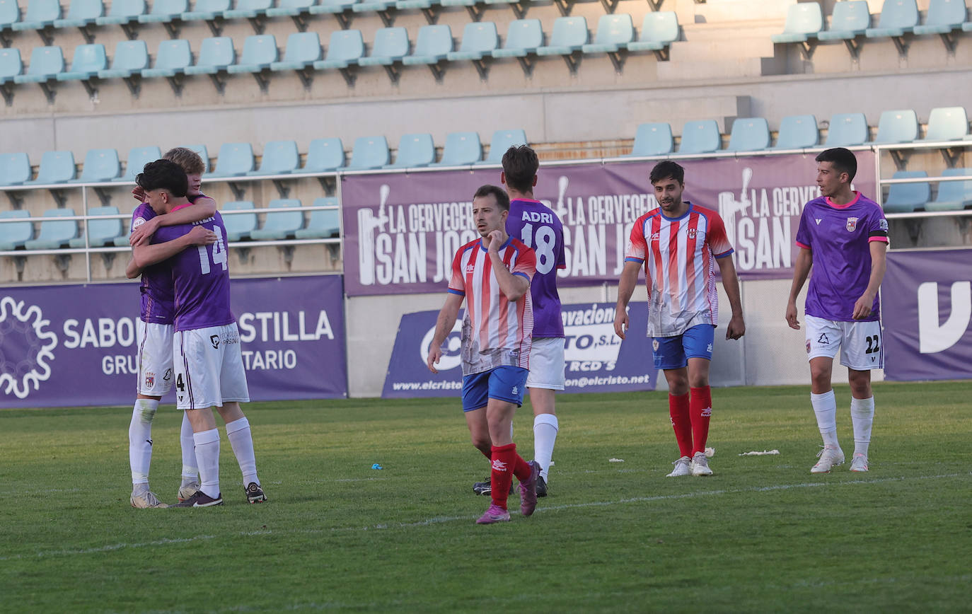 El Palencia CF se impone por la mínima al Bembibre