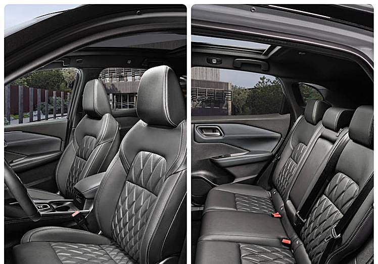 Tanto en las plazas delanteras como traseras hay mucho espacio.