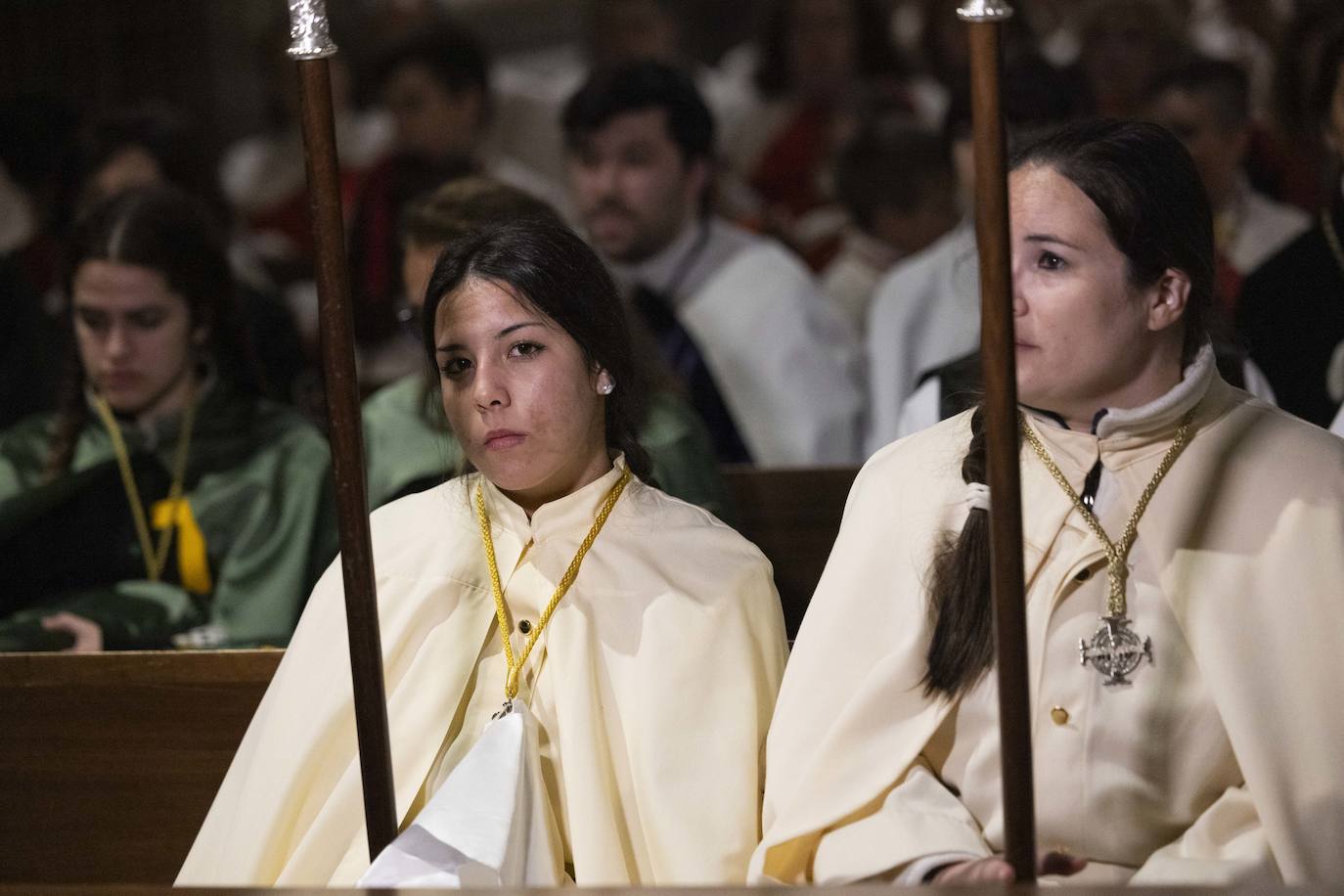 Las lágrimas de los cofrades por la suspensión de la procesión del Encuentro