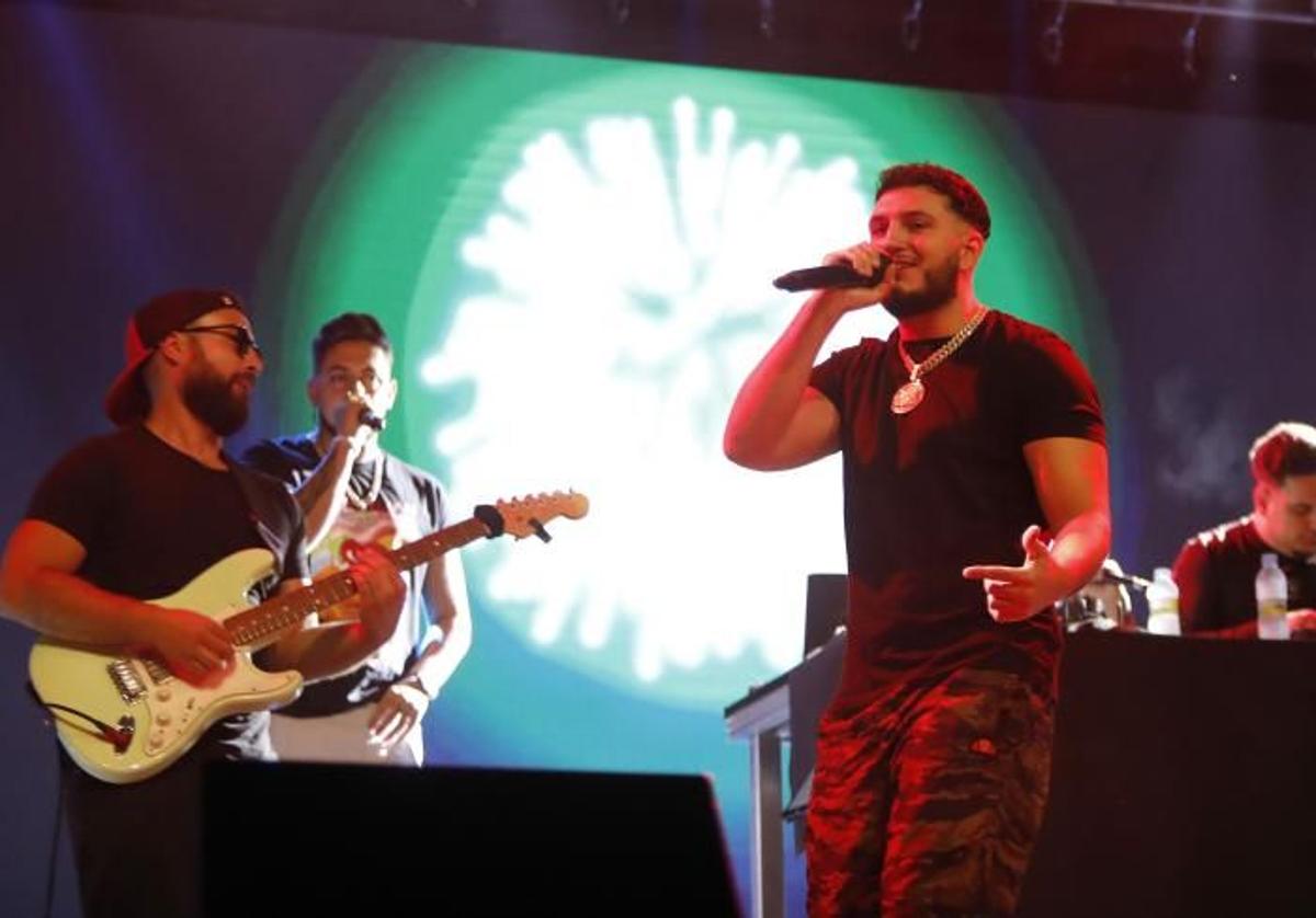 Omar Montes, en las Fiestas de San Antolín de Palencia de hace dos años.