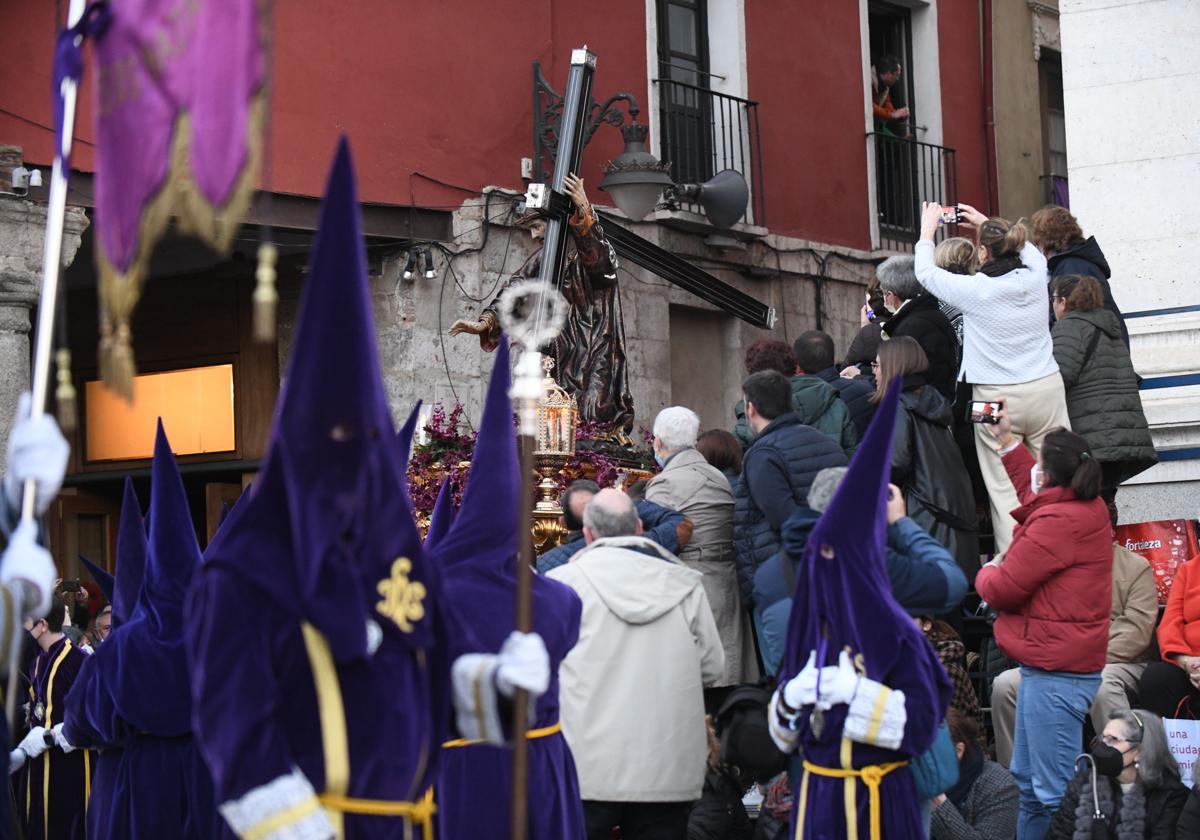 Vía Crucis Procesional que tendrá lugar este miércoles a las 20:30 horas.