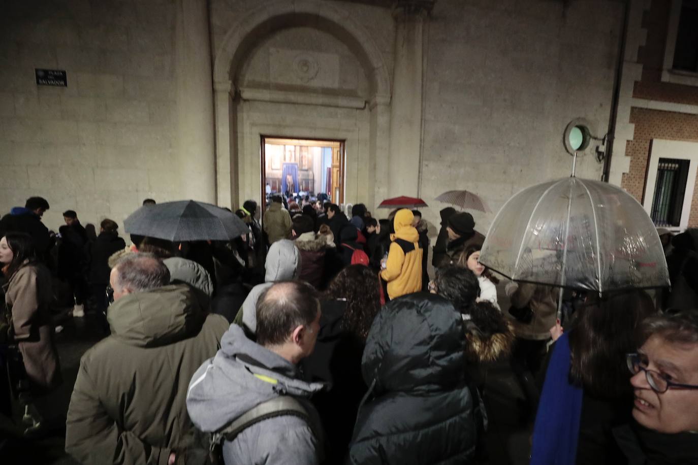 La lluvia suspende la procesión de la Peregrinación de la Promesa