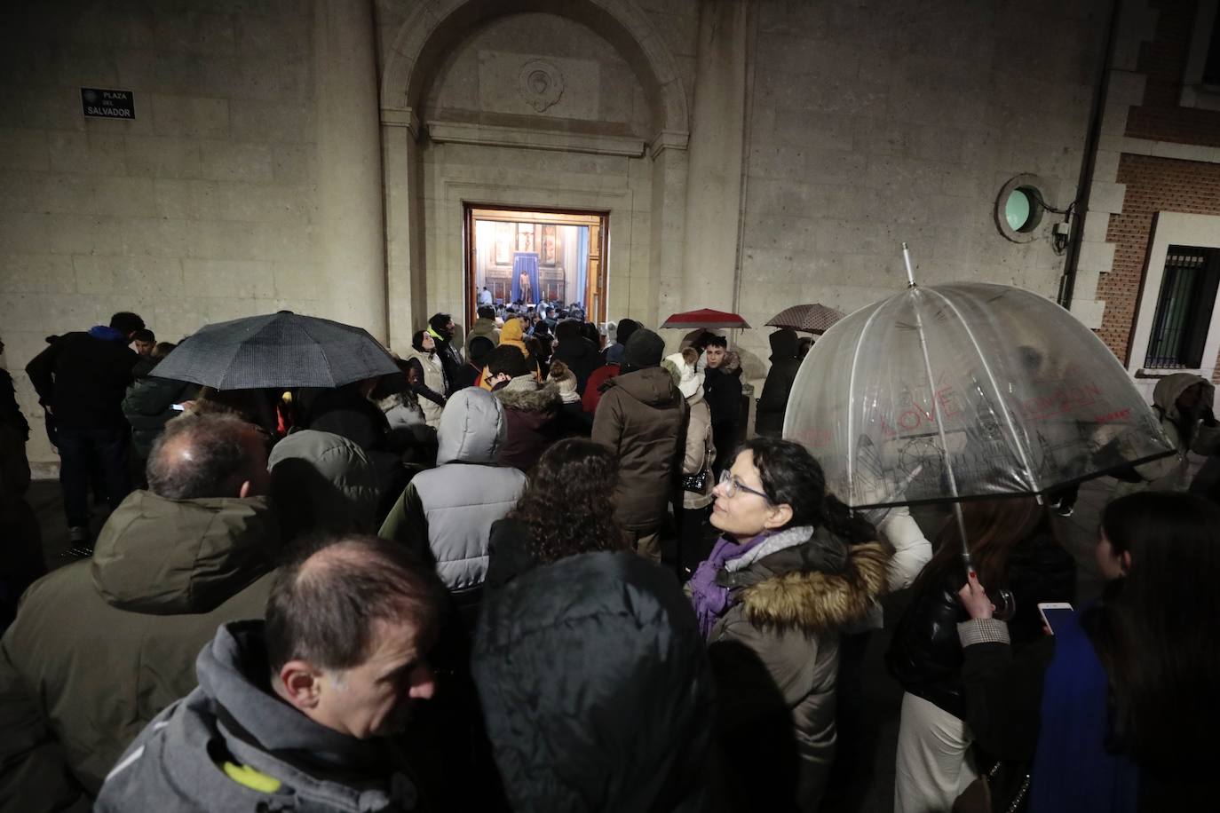 La lluvia suspende la procesión de la Peregrinación de la Promesa